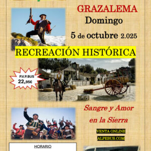 Recreación Histórica de Grazalema - Cádiz. Domingo 5 de octubre de 2025 - 1er BUS