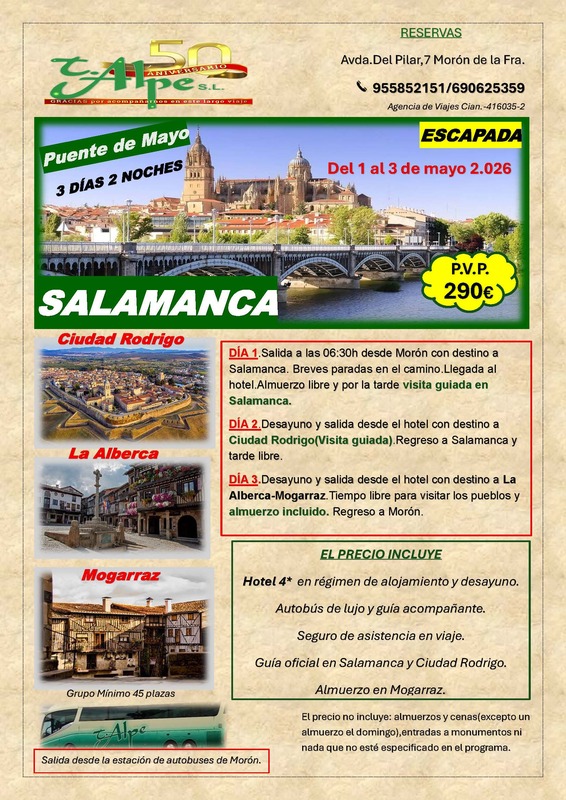 VIAJE SALAMANCA