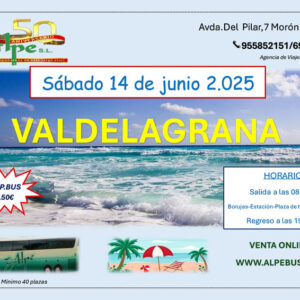 Valdelagrana - Cádiz. Sábado 14 junio 2025 - 1er BUS