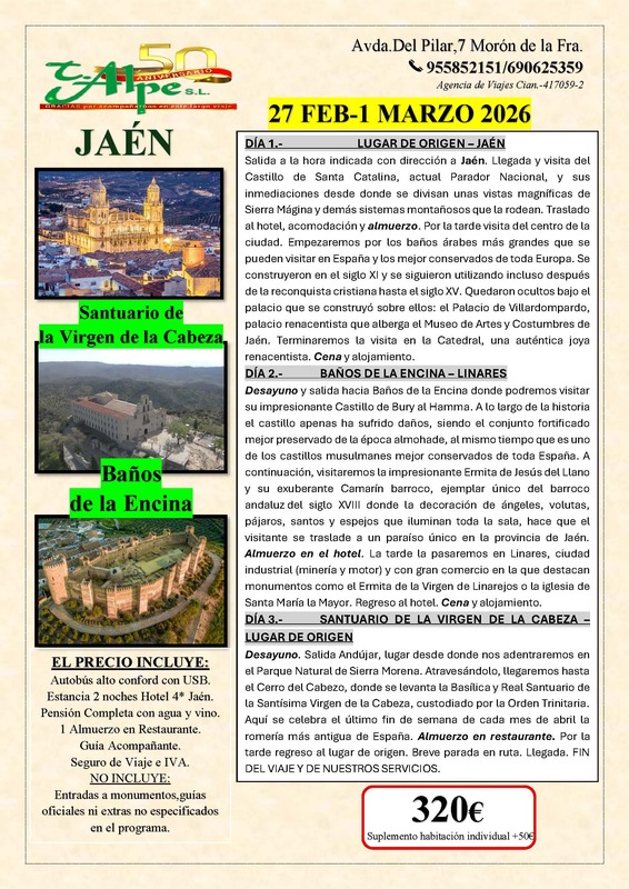 JAÉN 3 DÍAS