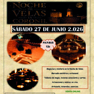 Noche de las Velas en El Coronil - Sevilla. Sábado 27 de junio de 2026 - 1er BUS