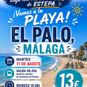 Playa de El Palo - Málaga. Martes 11 agosto 2026 - 1er BUS