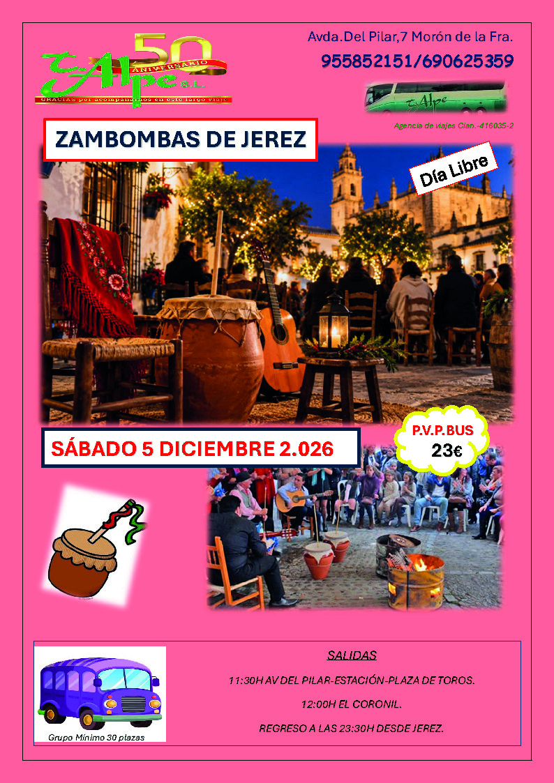 Zambombas de Jerez – 5 diciembre 2026